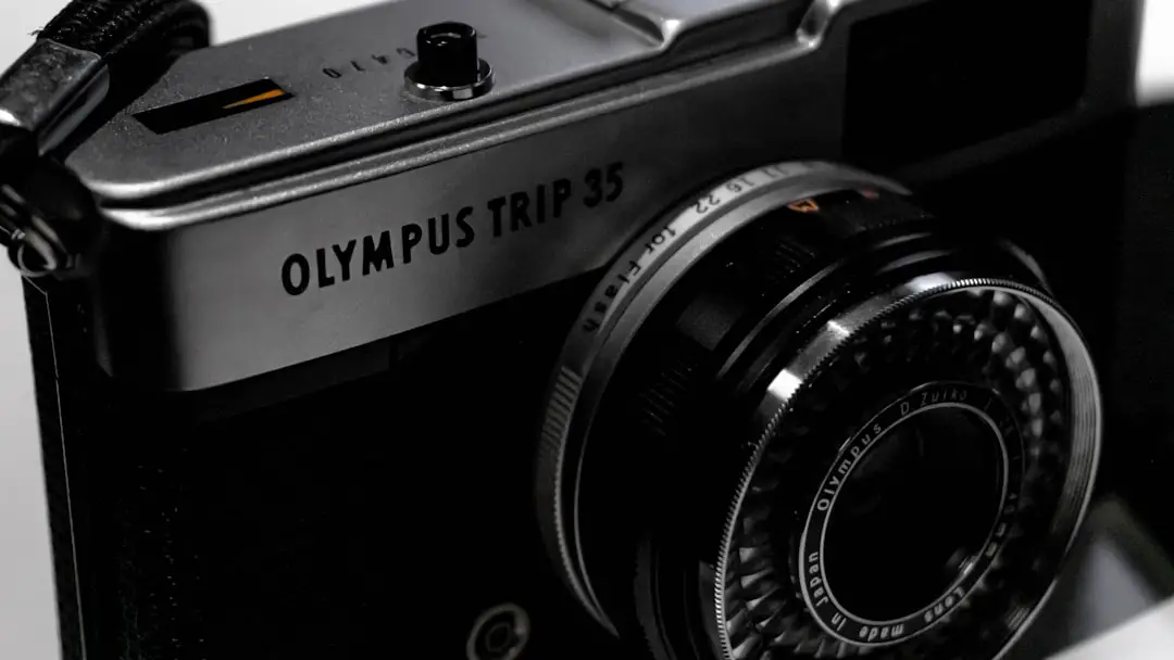 Vintage Olympus Trip 35 camera. - - - Hey, if you like my photos and want to see more, visit my webpage myrtorp.com - Paypal Support: paypal.me/pmyrtorp - follow me on Instagram: @myrstump - Contact me at Philip@myrtorp.net by Camera Brands black and silver canon camera