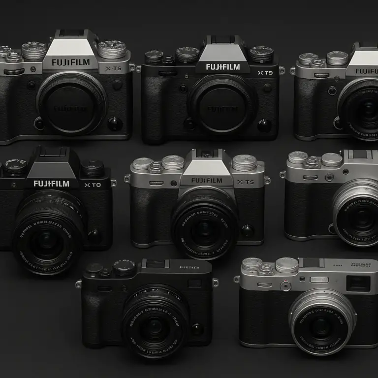Featured image for Fujifilm X Series Camera Comparison 7 Models Ranked 2026