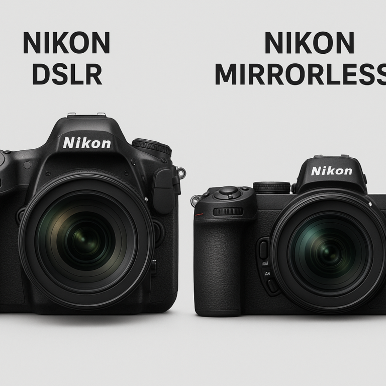 Featured image for Nikon DSLR vs Mirrorless 7 Key Differences Revealed