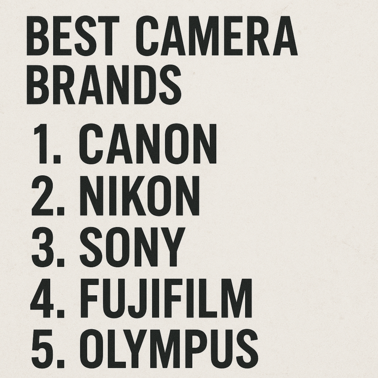 Featured image for Best Camera Company in the World 2026 10 Brands Ranked